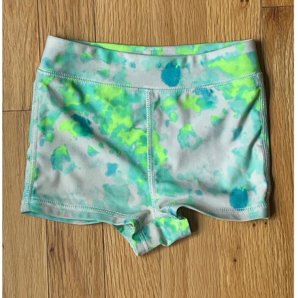 Kids 2T Swimsuit Green Tie Dye Cat & Jack Rash Guard Set Beach Surf Pool Coastal - Picture 4 of 8